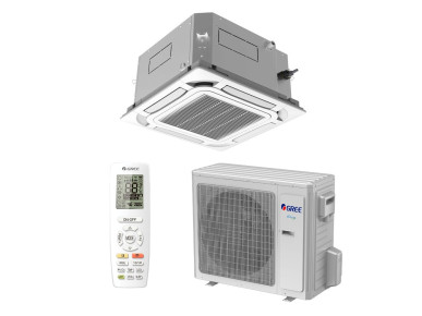 Кассетный полупромышленный кондиционер Gree GUD140T1/B-S/GUD140W1/NhB