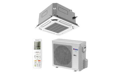 Кассетный полупромышленный кондиционер Gree GUD140T1/B-S/GUD140W1/NhB